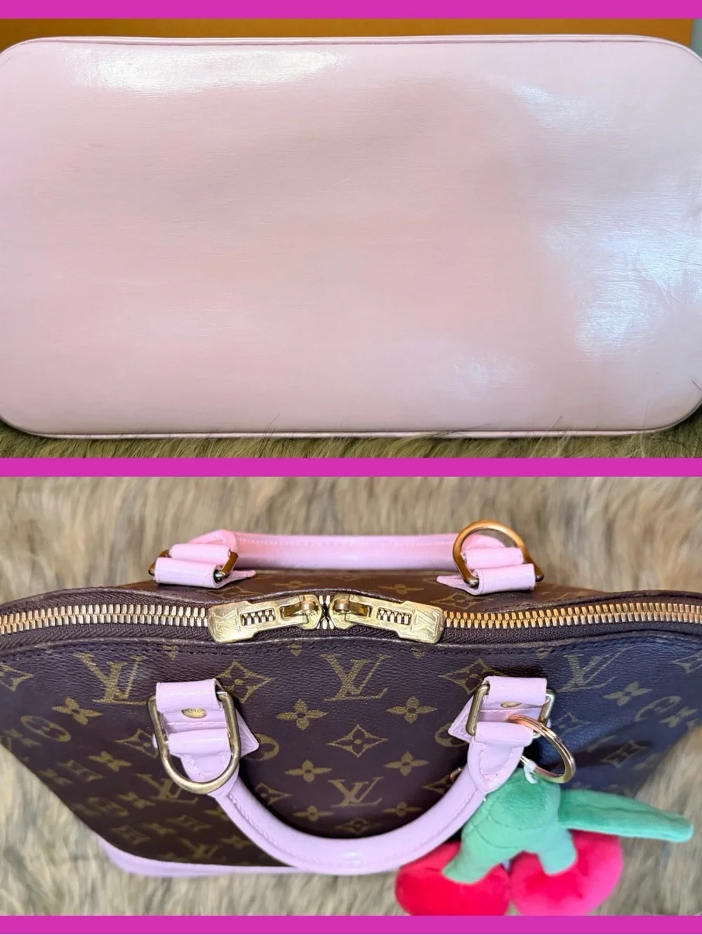 Louis Vuitton Brown Monogram Alma PM